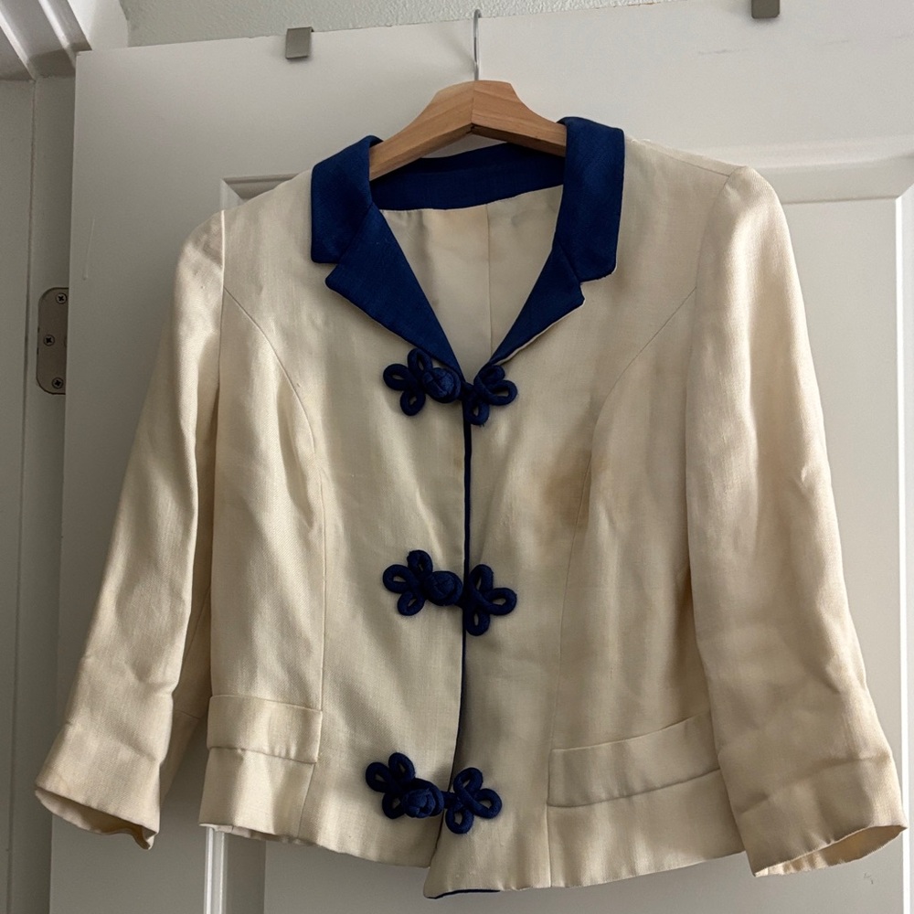 Vintage Sandra Sage Creation lined jacket